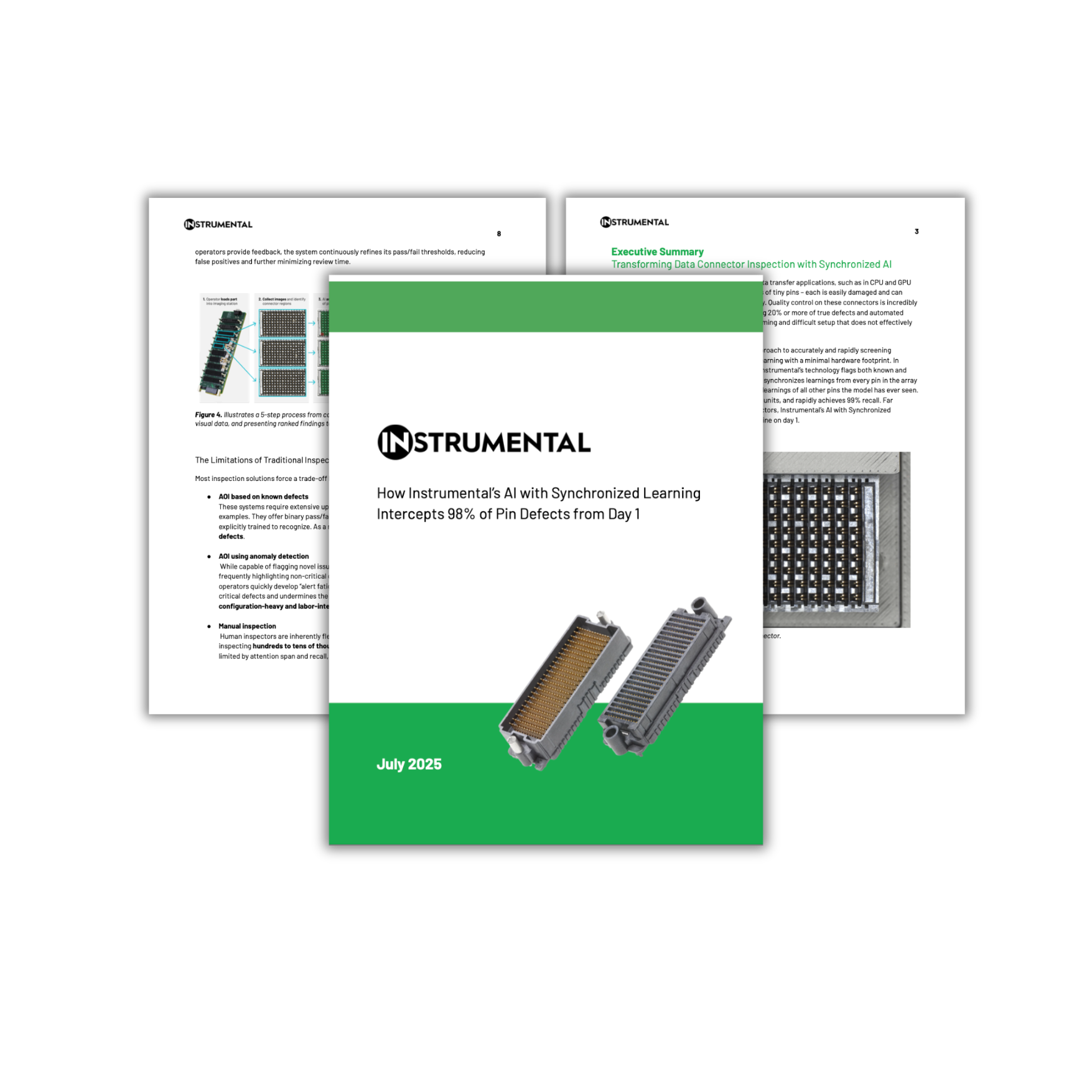 How Instrumental’s AI with Synchronized Learning Intercepts 98% of Pin Defects from Day 1 Image